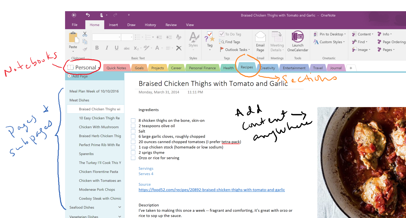 Onenote bullet journal template download